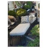 Patio 2 pc - Wrought iron custom  Rolling chairs