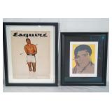 Andy Warhol  - Mohamed Ali 23/25 plus Esquire 1968