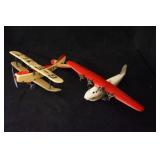 Two Vintage Model Airplanes