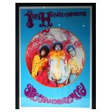 Jimmy Hendrix Experience British Poster