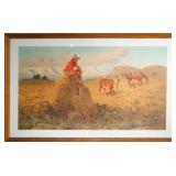 Joe Beeler (1931-2006)  lithograph in colors a/p