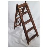 Salesman sample wooden ladder