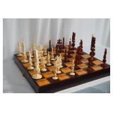 Chinese carved Chess set