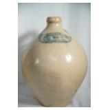Early American salt glazed stoneware jug