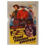 Texas Trouble Shooters Vntg Western Movie Poster