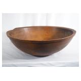 Early American wooden bowl - 24" diameter