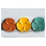 Vintage Sunkist Center Plates by Van Nuys Pottery