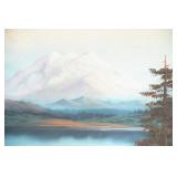 John Fery painting - Mt Shasta