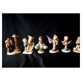 6 Goebl figurines w boxes
