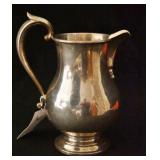 Hunt Silver Company Sterling Water Pitcher