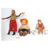 Collection of Three Antique wind up Rare  Toys