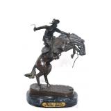 Bronco Buster bronze