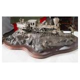 Michael Boyett Bronze - Attack on the iron horse