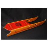 Toy Sled with Dogs