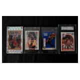 Collection of Cased Basketball Cards Kobe & Jordan