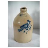 2 Gal Early American salt glazed stoneware jug
