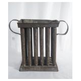 Early American tin candle mold