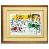 Marc Chagall (1887-1985) Lithograph in Colors