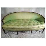 Antique Green uph settee