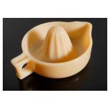 Rare Mckee Glass Sunkist Butterscotch Reamer