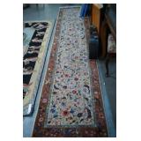Silk Highlights Persian runner w birds - Isfahan