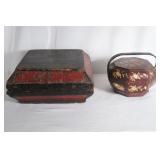 Oriental Basket and wall piece