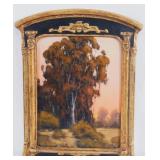 A. Curry - Oil on Board painting Ojai, Calif