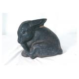 Cast iron antique door stop - Bunny