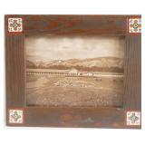 Vintage Framed photo of Mission La Purissima