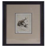 Edward Borein (1872-1945) - etching #76