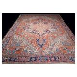 Semi Antique Tabriz rug 10