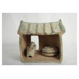 Han Dynasty 206BC-220AD Ceramic Grain Mill House