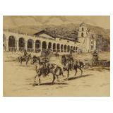 Edward Borein (1872-1945) Etching #249