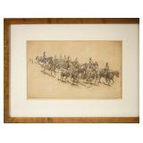 Edward Borein (1872-1945) - etching