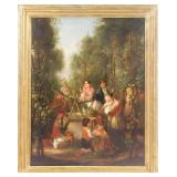 William F. Witherington (1785-1865) Oil on Canvas