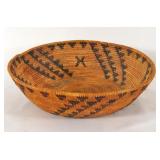 A Native Polychrome Western Mono Basket Bowl