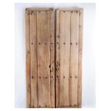 19th C. Spanish wood Door