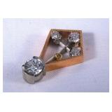 3 Carat Diamond and Gold Cross Pendant