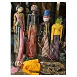 Java - Wayang Golek wooden rod puppets  - 5
