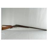Antique double barrel shotgun