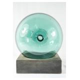 Old Japanese glass fishing float