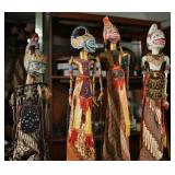 Java - Wayang Golek wooden rod puppets