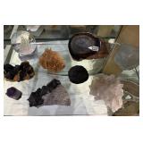 Collection of Geodes & Mineral Specimens