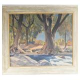 Jack Lauritz oil on Canvas landscape