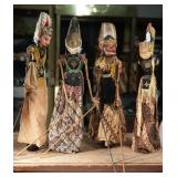 Java - Wayang Golek wooden rod puppets