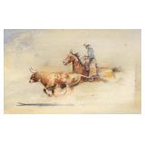 Edward Borein (1872-1945) watercolor