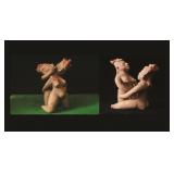 Erotic Mayan Style Terracotta figures