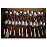 Vintage Sterling serving spoons/forks