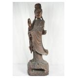 Wood carved Quan Yin