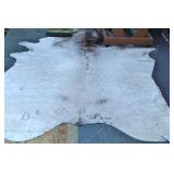 Cowhide - white 108" x 88"